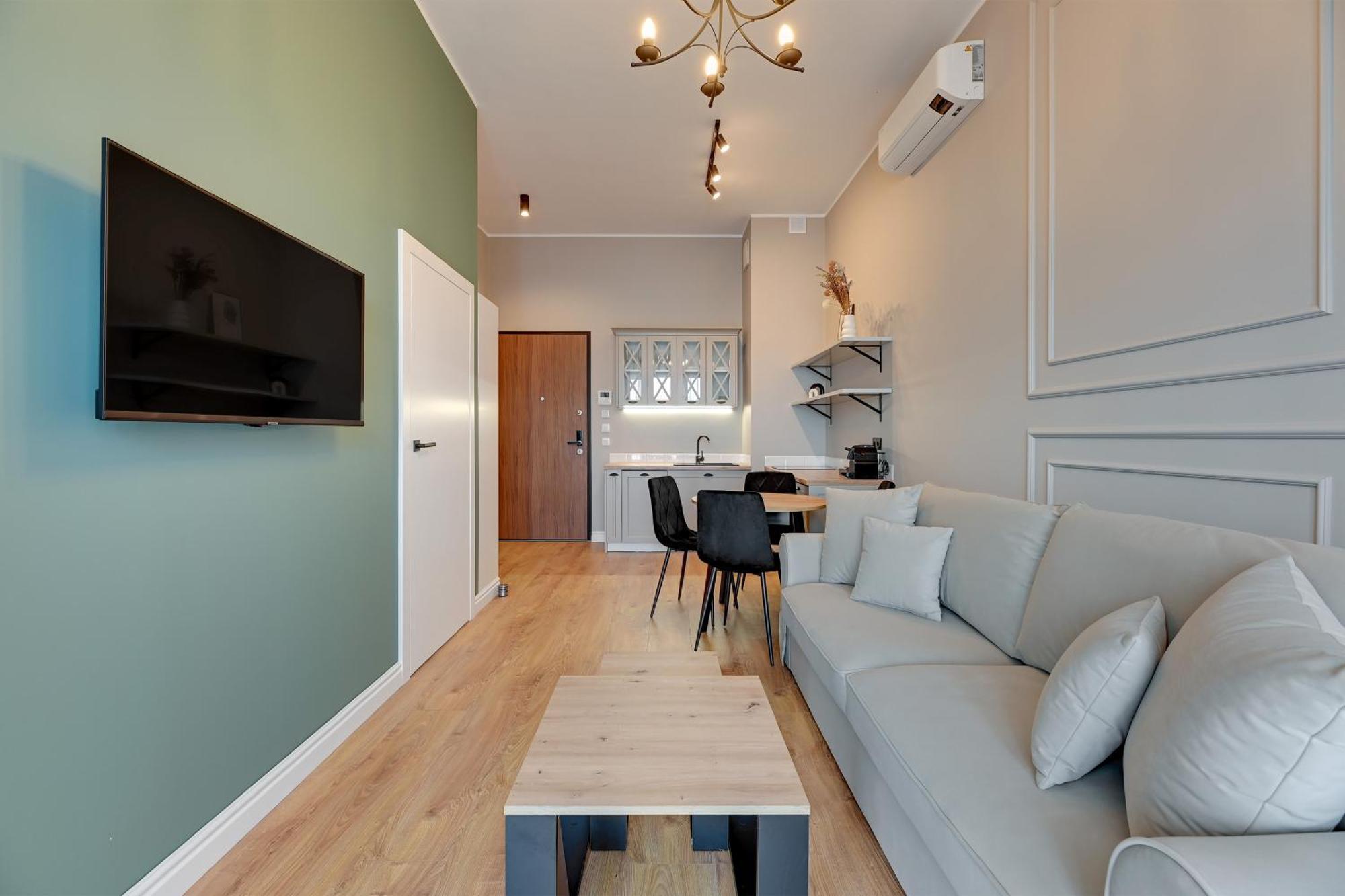 Nadmotlawie Estate Gym, Sauna & Parking By Downtown Apartments กดัญสก์ ภายนอก รูปภาพ
