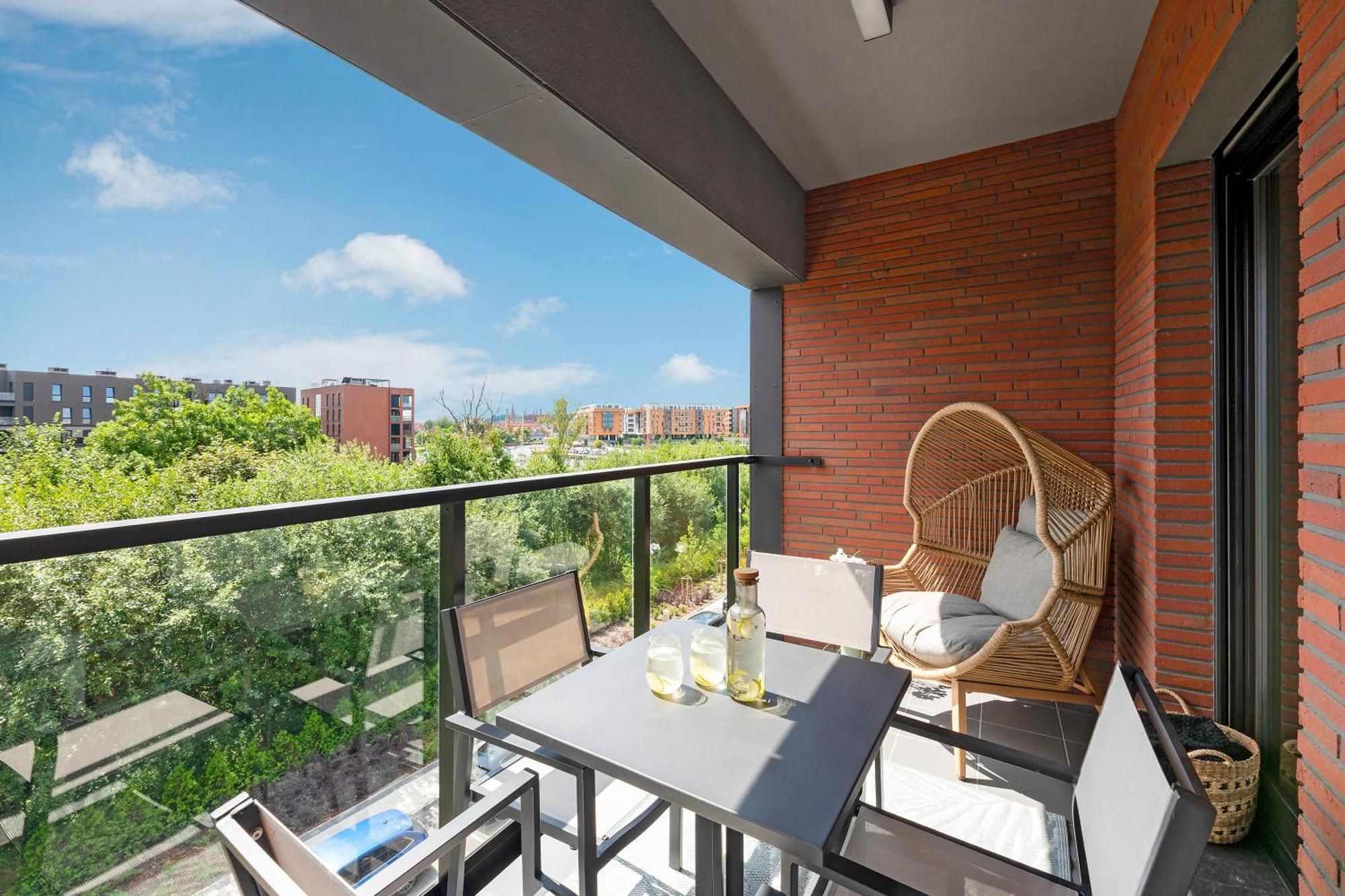 Nadmotlawie Estate Gym, Sauna & Parking By Downtown Apartments กดัญสก์ ภายนอก รูปภาพ