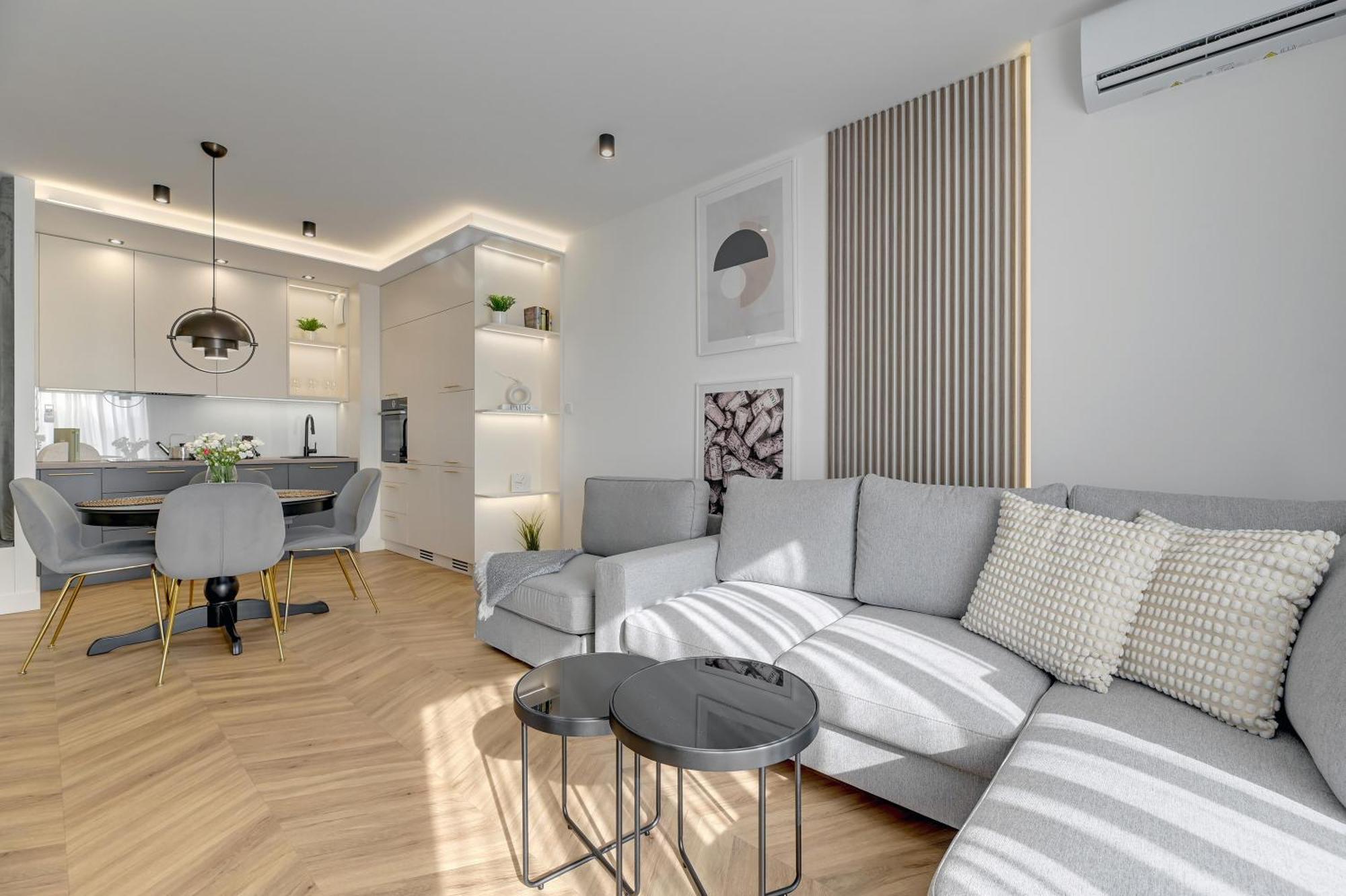 Nadmotlawie Estate Gym, Sauna & Parking By Downtown Apartments กดัญสก์ ภายนอก รูปภาพ